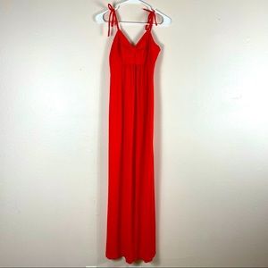 Vintage Young Edwardian Sexy Red Dress